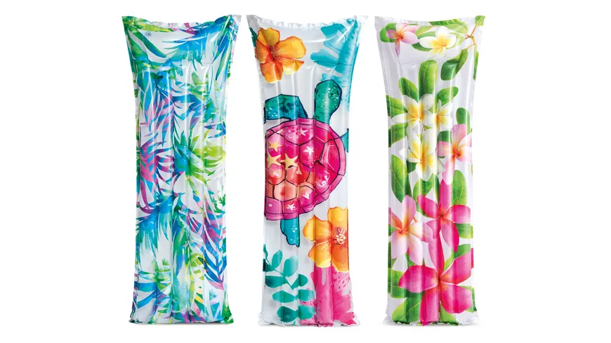 Intex - Luftmatratze FASHION, 183 cm, sortiert