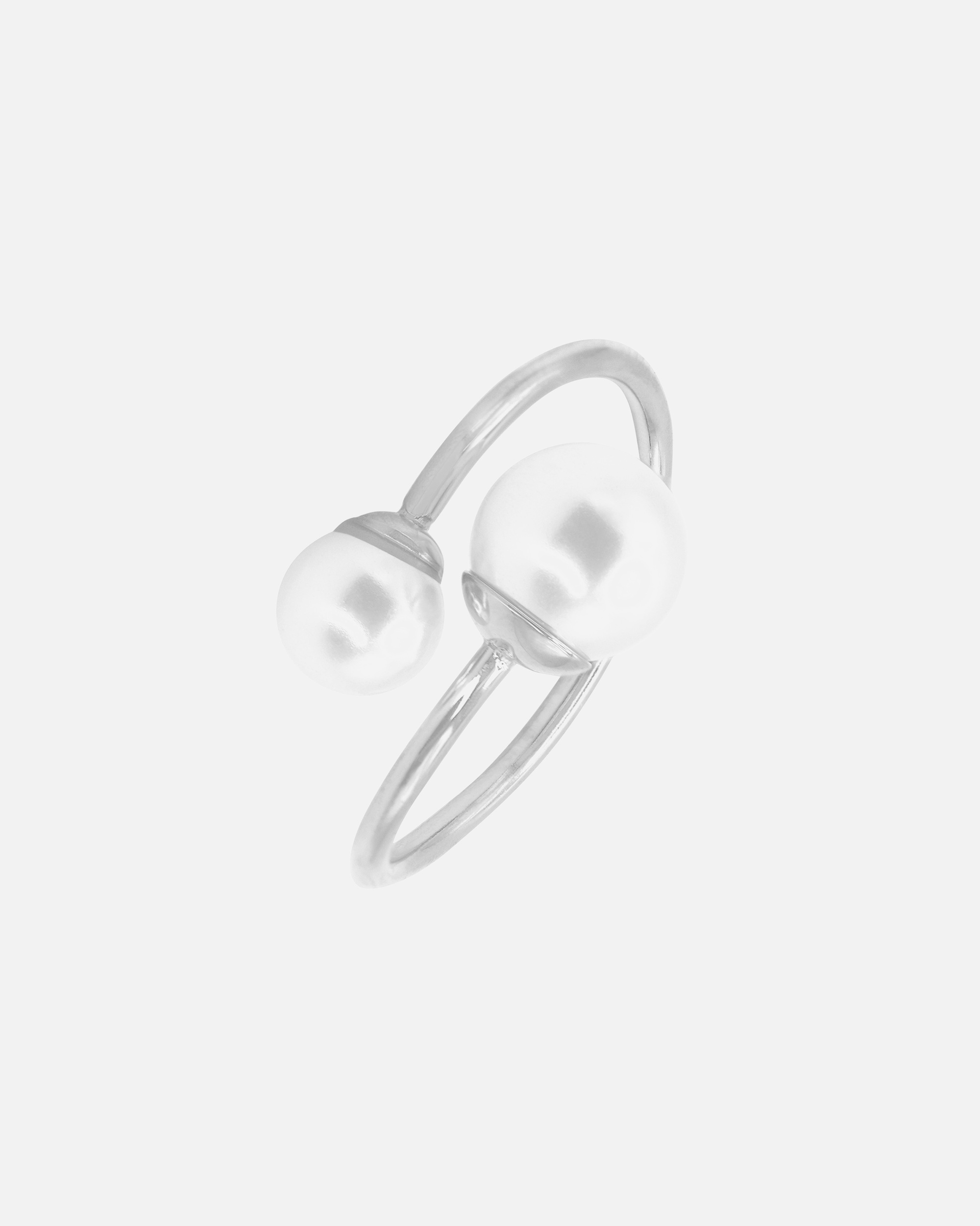 Inel Heideman Carlie, culoare argintiu lustruit