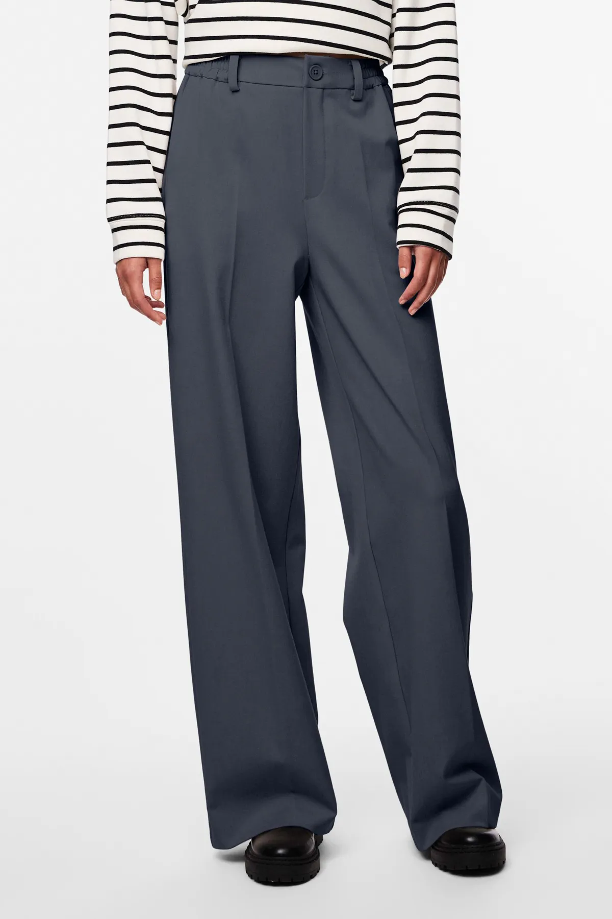 PIECES  Pccamıl Hw Wide Pant Noos