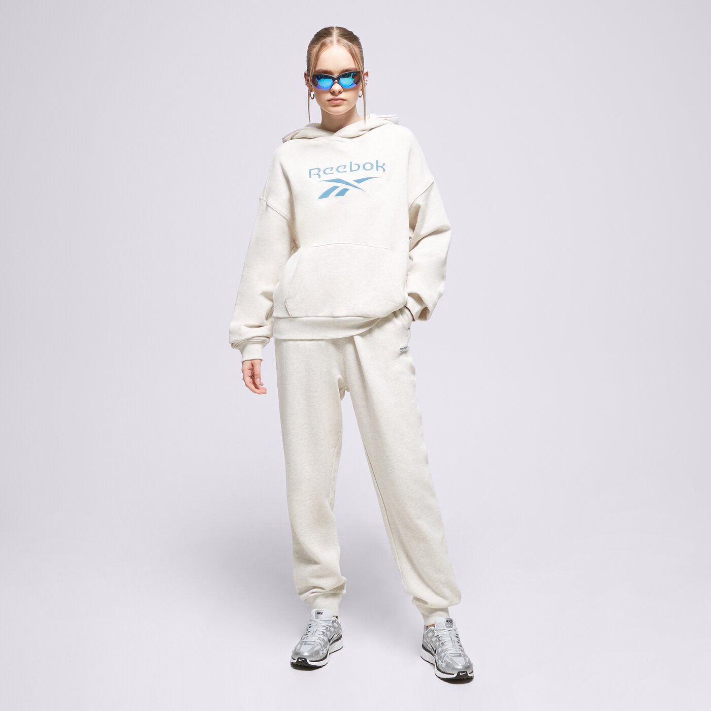 REEBOK HOODIE CL AE BIG LOGO FT HOODIE Weiß