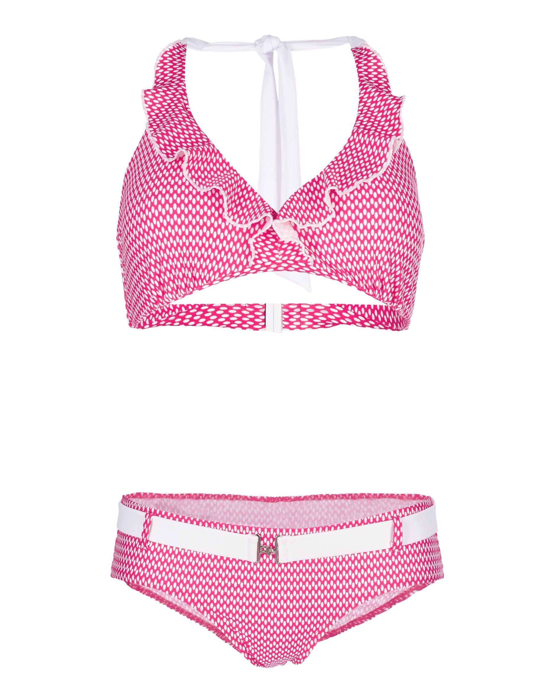 petit amour Umstandstankini CHARLENE (Set, Bikinitop und Bikinislip), Raffinierte Umstandsbademode als Bikini passend für C/D/E Cup, stylish und bequem, wächst mit und passt weit über die Schwangerschaft hinaus.
