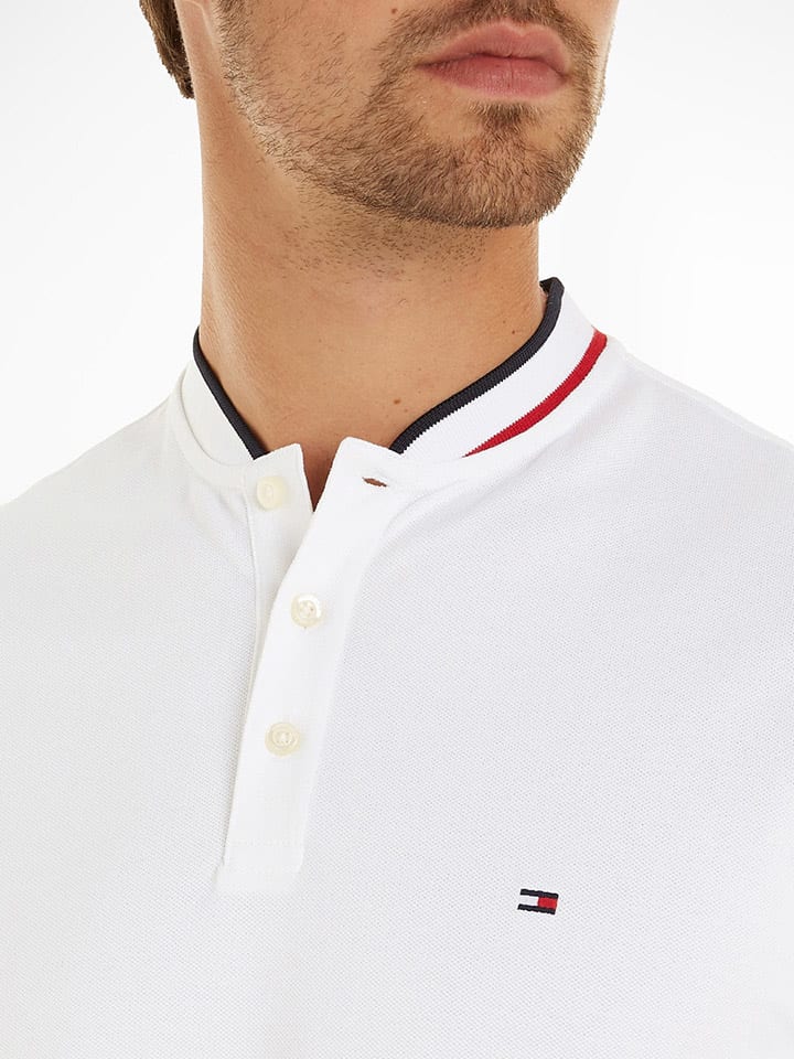 Tommy Hilfiger Poloshirt in Weiß günstig kaufen