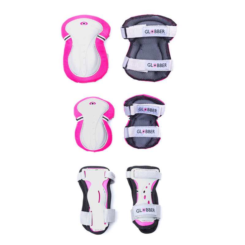Set de 3 protections rose XXS Globber