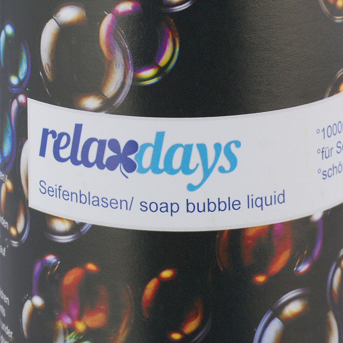 2er Set Seifenblasen Nachfüllflasche 1l
