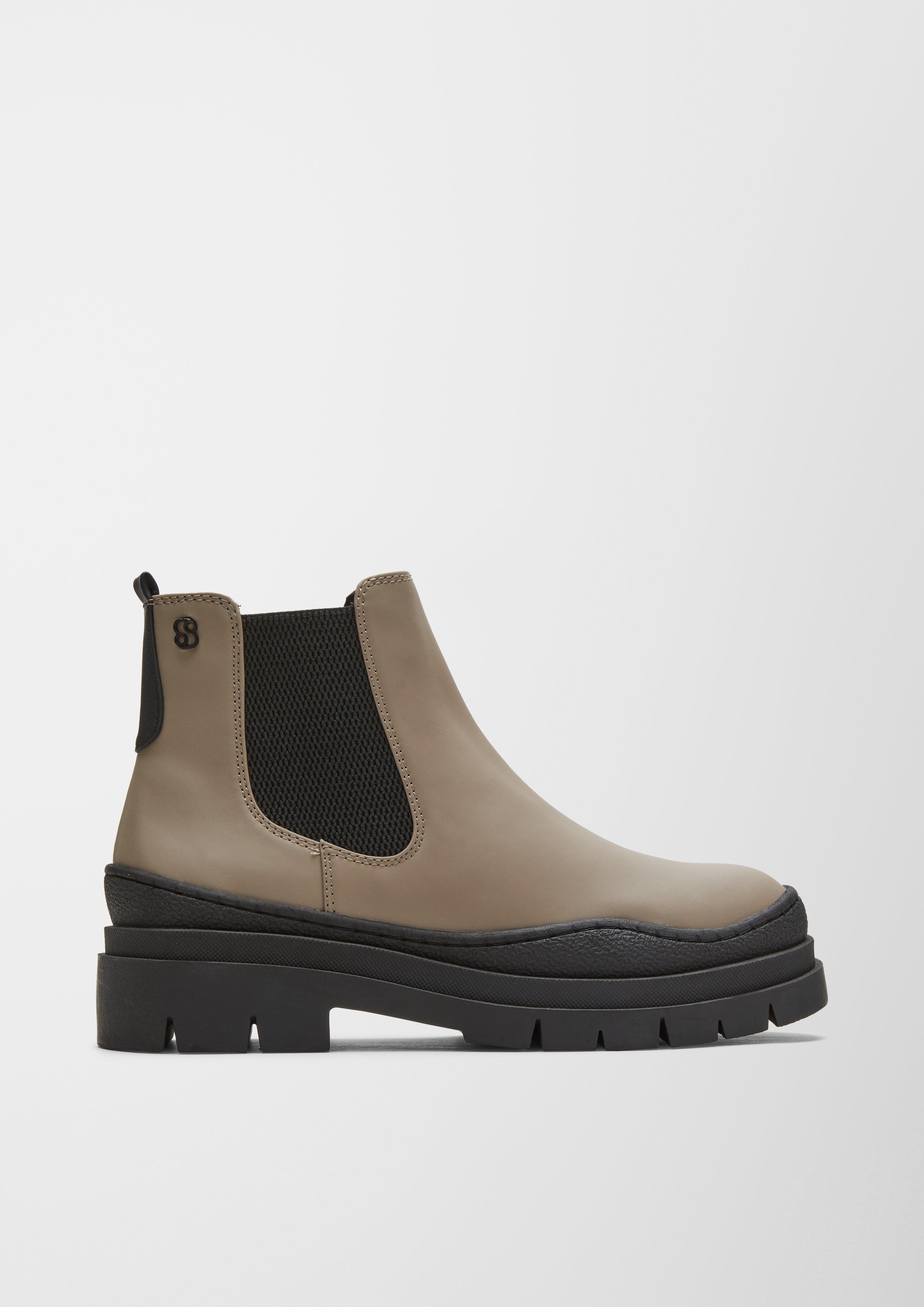 Stiefel in Leder-Optik  6006628-341