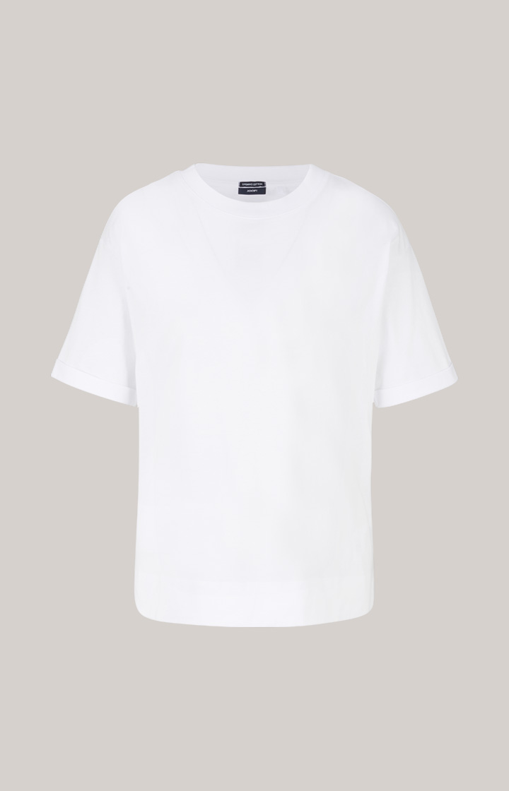 Baumwoll-T-Shirt in Weiß