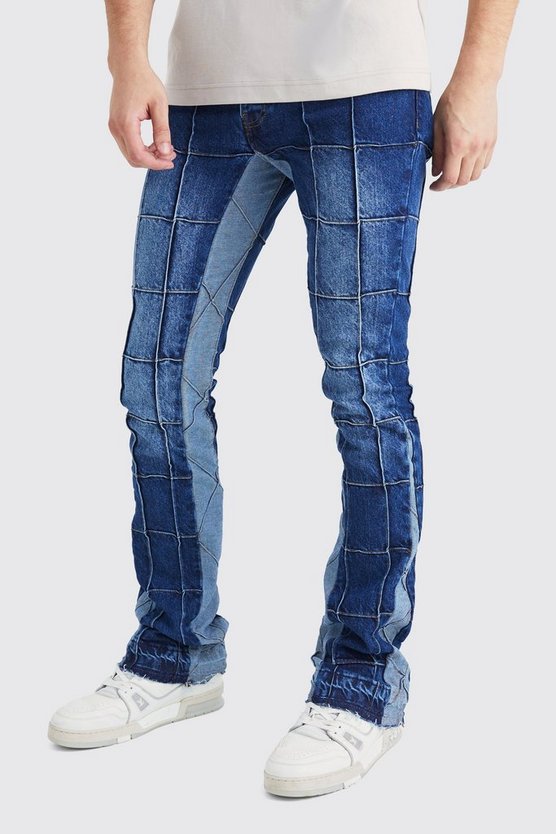 Tall Slim-Fit Schlagjeans