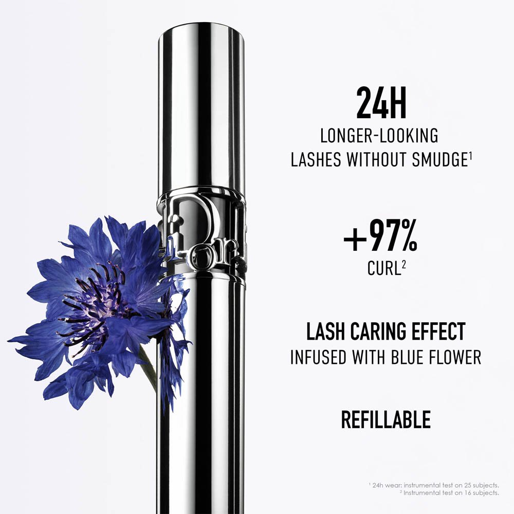 DIOR DIORSHOW ICONIC OVERCURL WATERPROOF MASCARA – 24 STUNDEN* SPEKTAKULÄRES VOLUMEN UND ATEMBERAUBENDER SCHWUNG