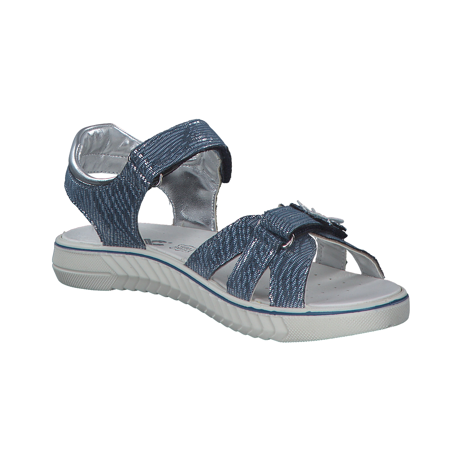 IMAC 581361, Sandaletten, Kinder, jeansblau/silber