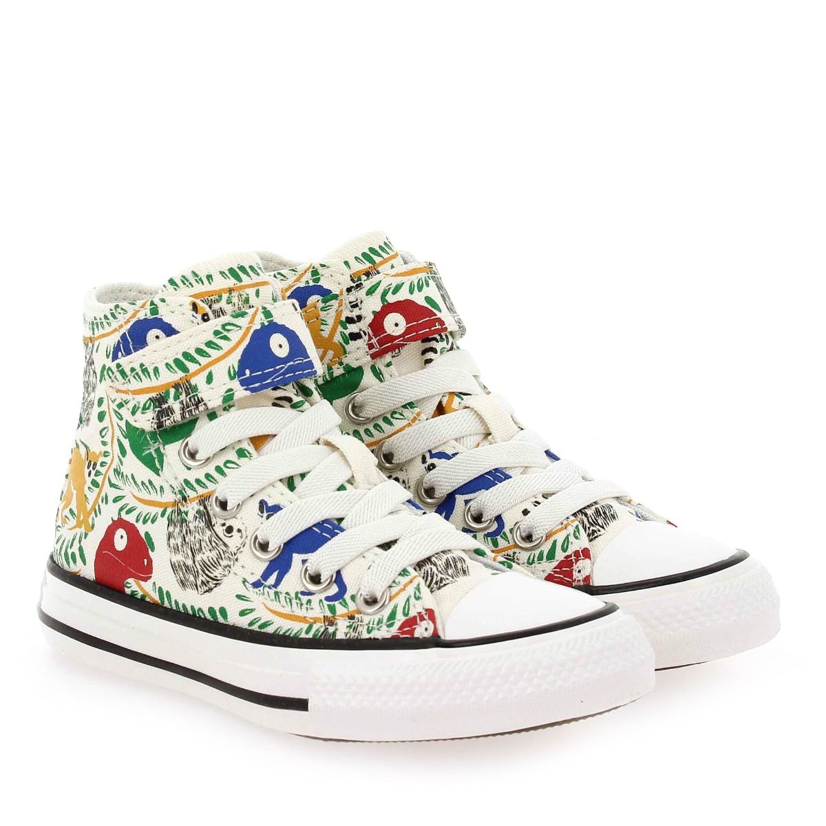 Converse  CTAS 1V VINTAGE ANIMAL PRINT - blanc multi