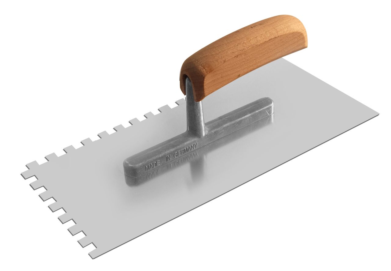 TECTOOL GLÄTTEKELLE E6, ROSTFREI, HOLZ, 280X130X0,7MM