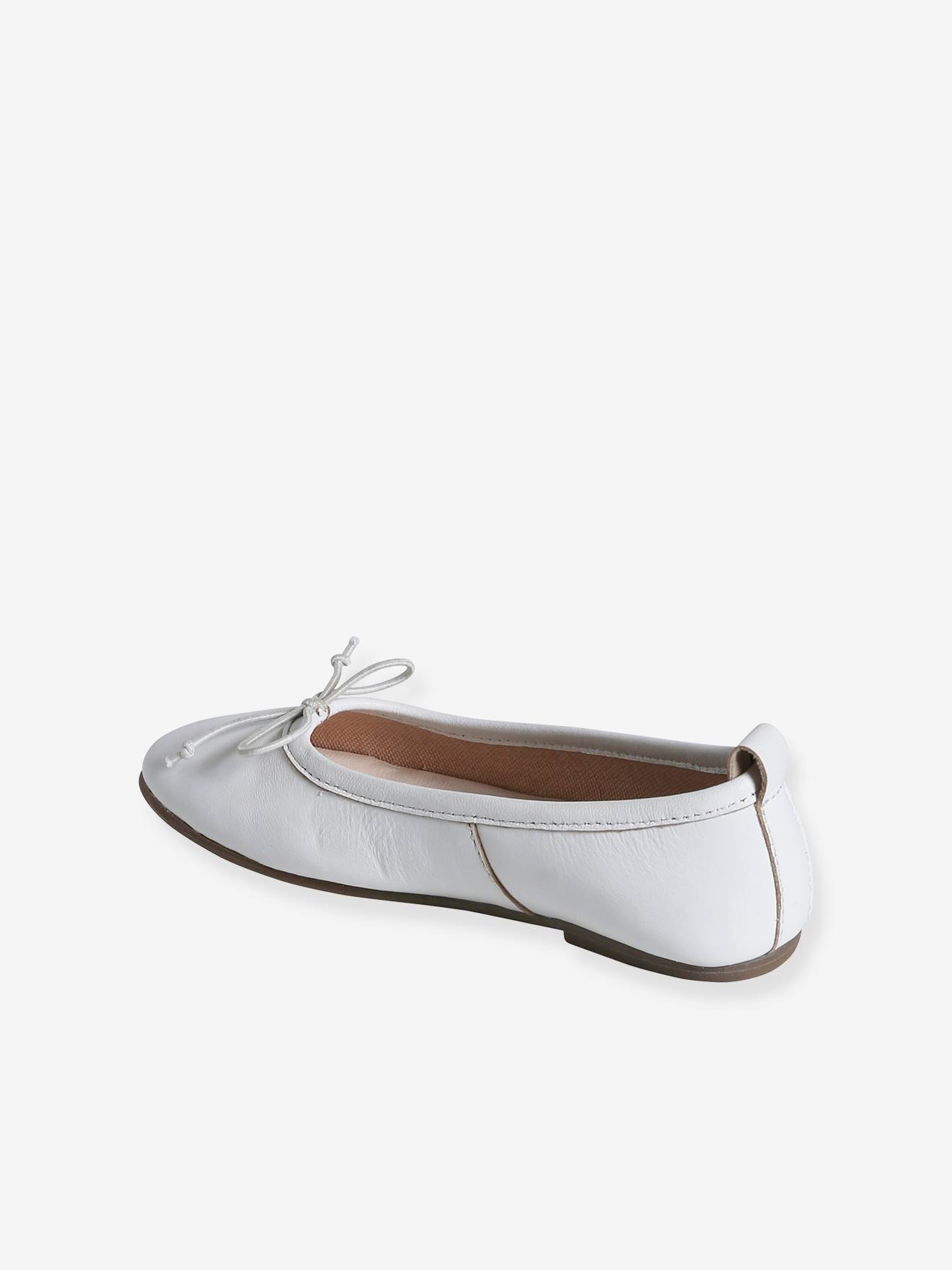 Vertbaudet Festliche Mädchen Ballerinas - weiß