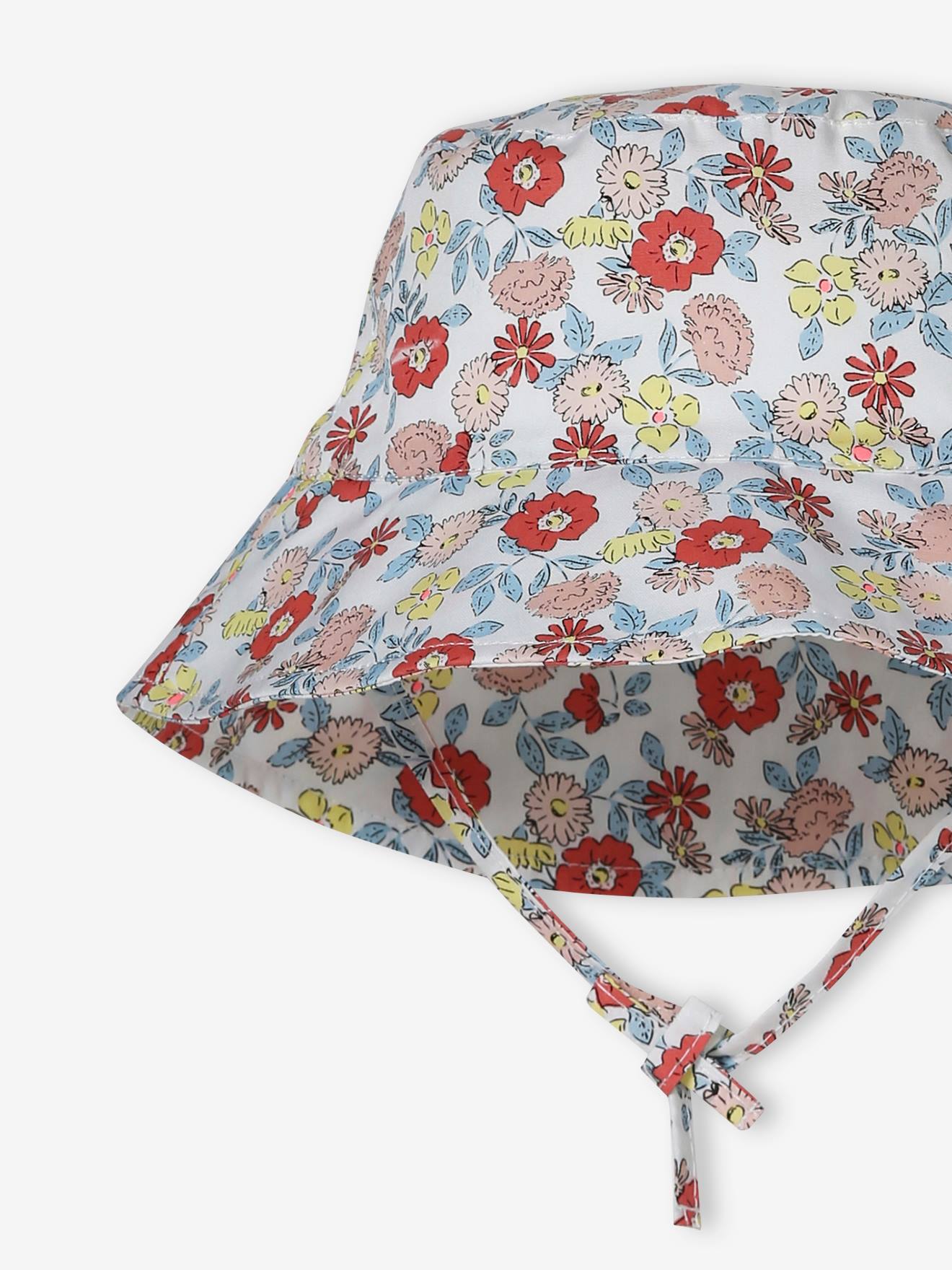 Vertbaudet Mädchen Baby Sonnenhut - wollweiß