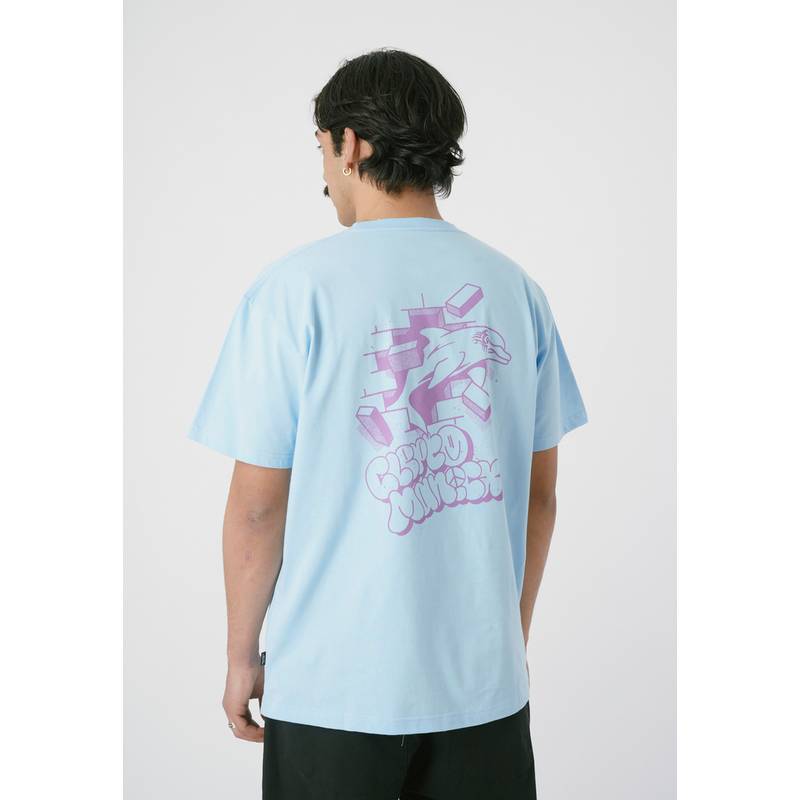 Cleptomanicx Break Free Printshirt Herren