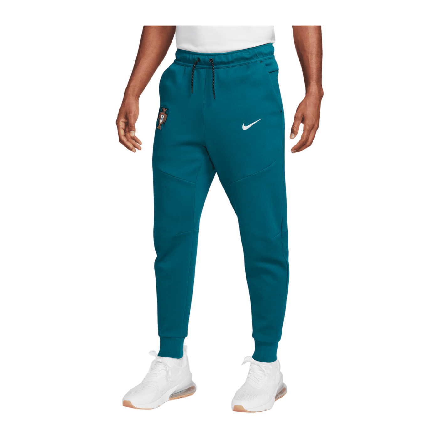 Nike Portugal Tech Fleece Jogginghose EM 2024 Grün F381