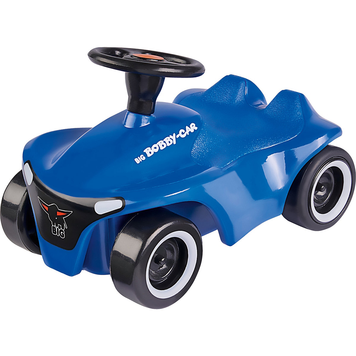 BIG Mini Bobby Car Neo, Miniaturausgabe mit Rückzugsmotor, 4-fach sortiert