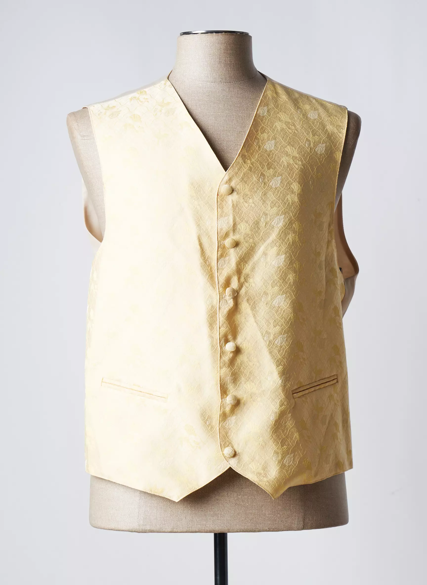 Guy Laurent Gilet Homme couleur jaune