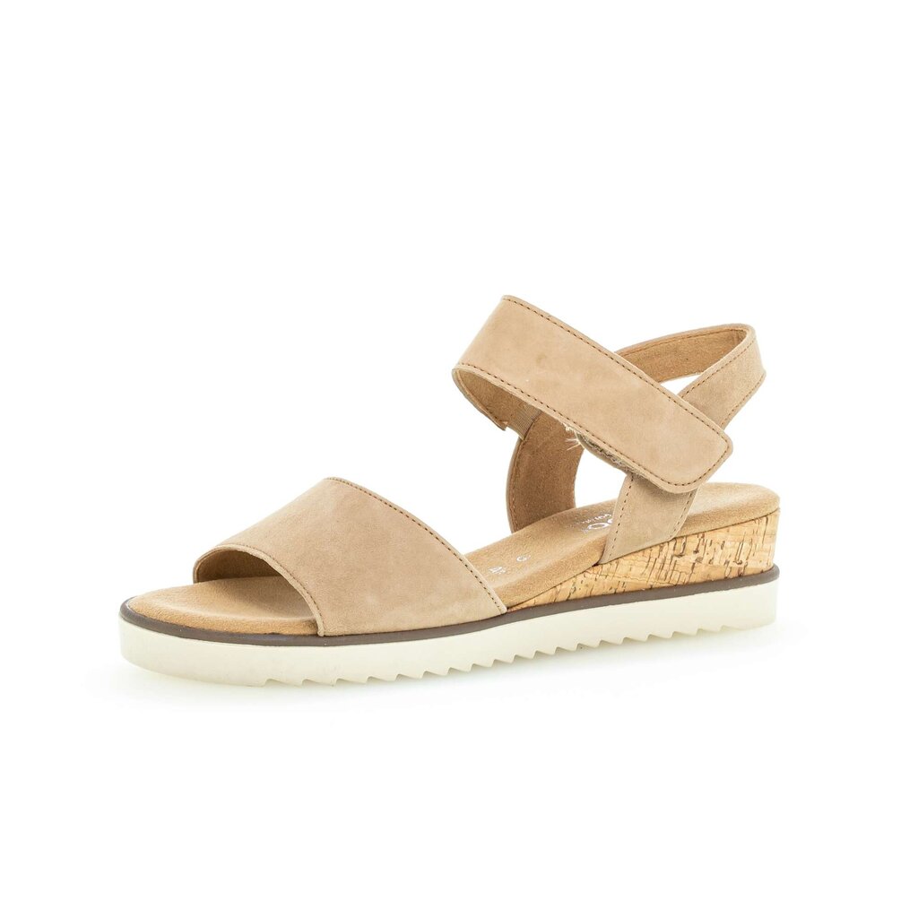 Gabor comfort Keilsandalette beige