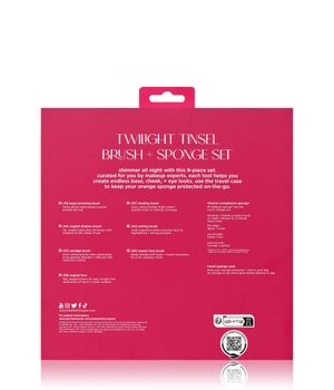 Real Techniques Twilight Tinse Brush + Sponge Set Pinselset-1 Stk