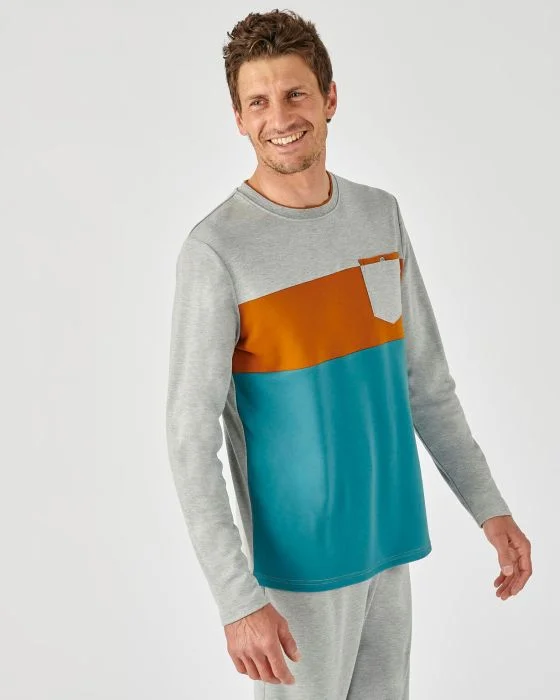 Pyjama maille interlock chaude et fluide Thermolactyl