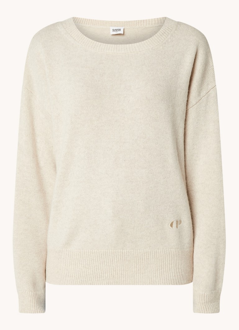 Claudie Pierlot Pulover Madi din tricot fin din cașmir