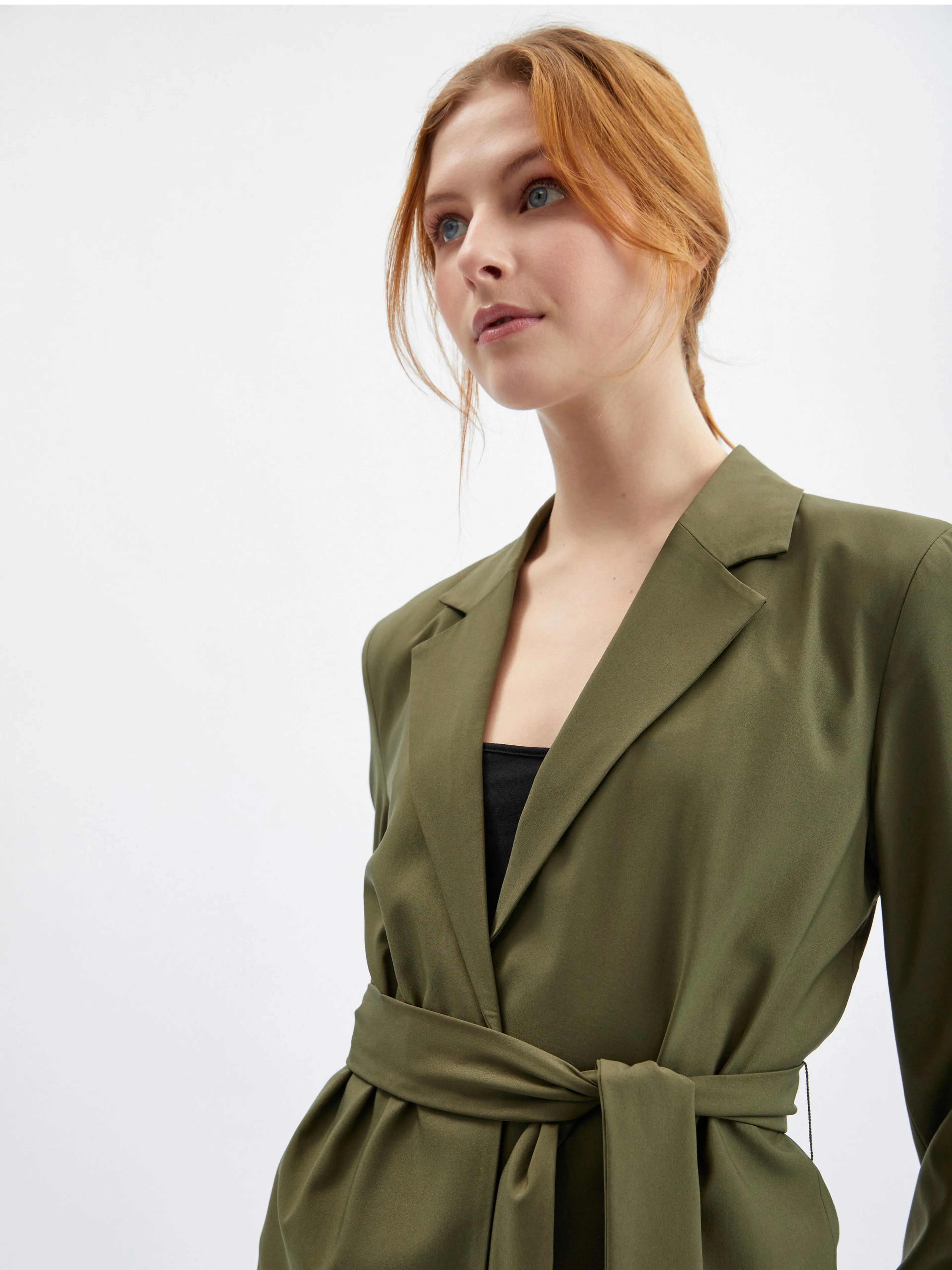 Khakifarbene Damenjacke ORSAY