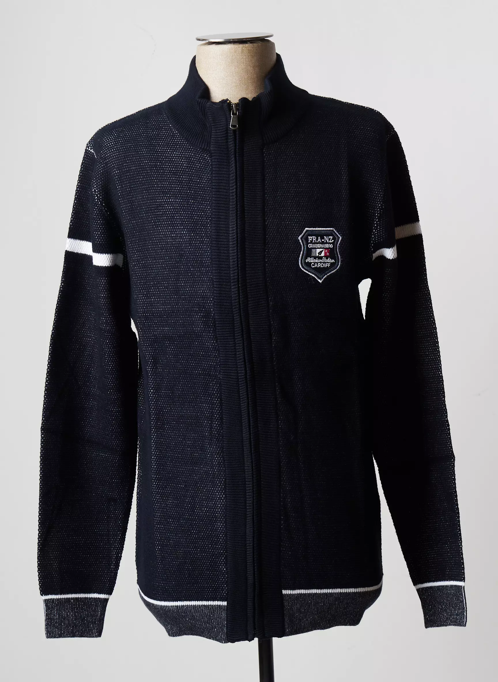 Camberabero Cardigans Homme couleur bleu