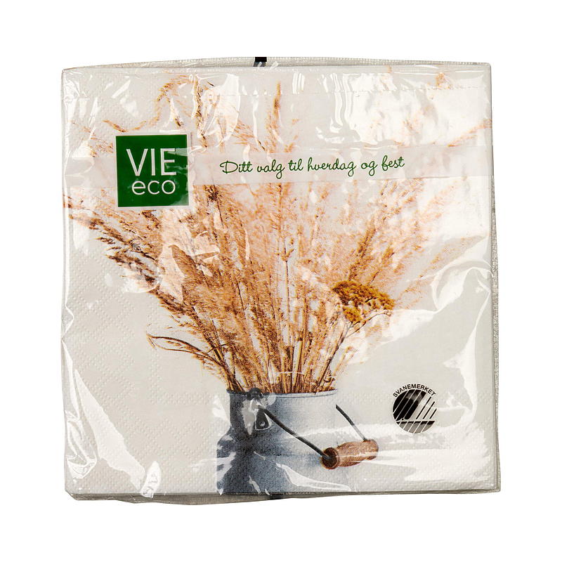 Vie Eco Servietter 20-pk 33x33 cm, Høst