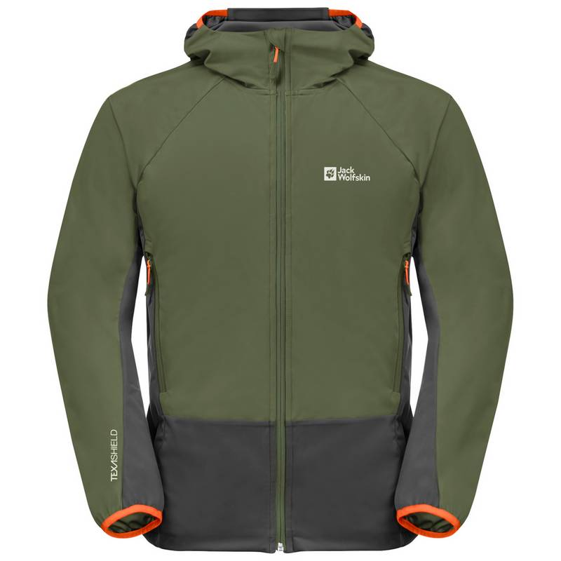 Jack Wolfskin EAGLE PEAK II HOODY M Softshelljacke Herren