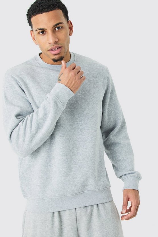 Basic Rundhals-Sweatshirt