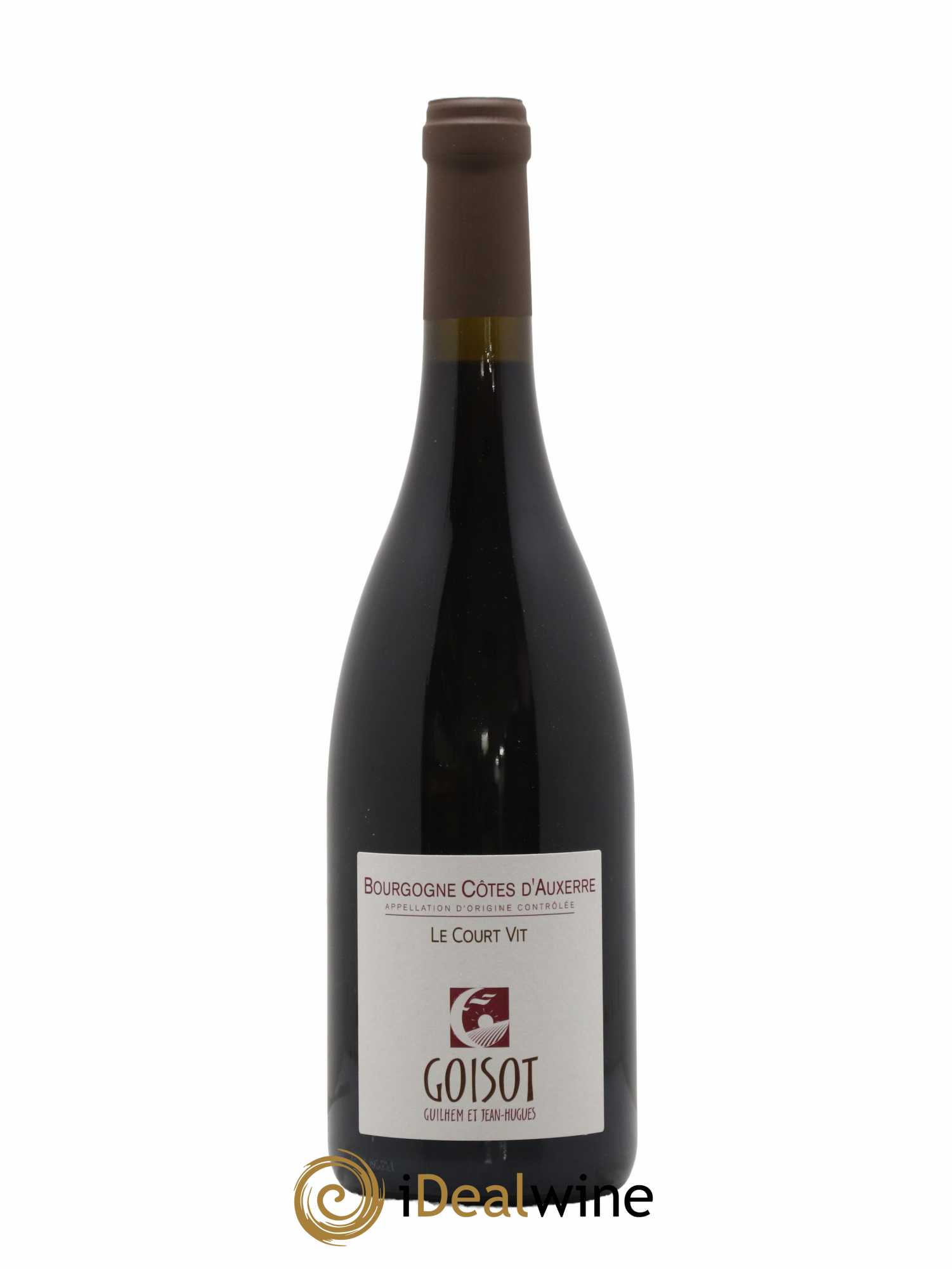Bourgogne Côtes d'Auxerre Le Court Vit Goisot  2019 - Lot de 1 Bouteille