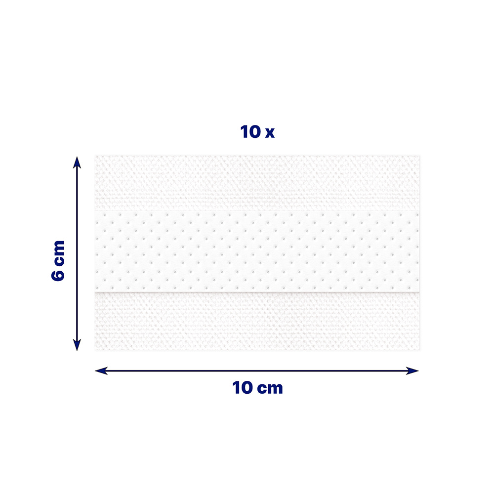 elastoplast Elastoplast Pansements Sensibles 10 bandes 10 x 6 cm Pansements