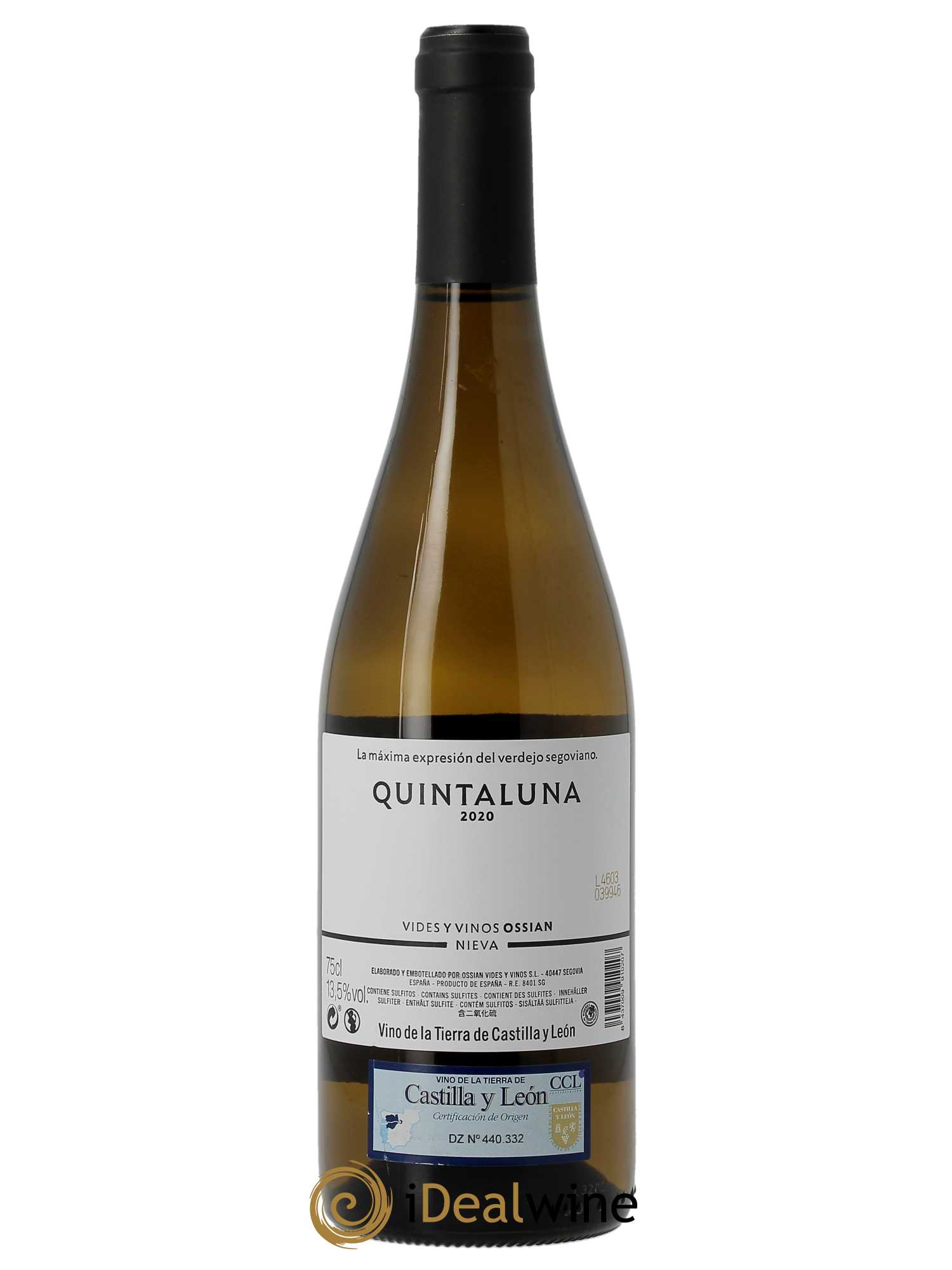 Rueda Bodega Ossian Quintaluna  2020 - Lot de 1 Bouteille