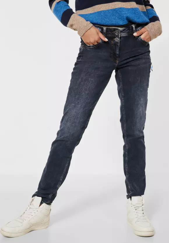 CECIL Dunkle Loose Fit Jeans