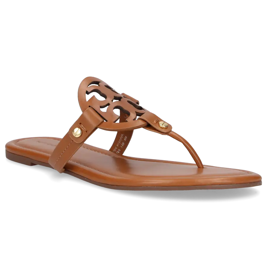 Tory Burch - Zehentrenner MILLER Ziegenleder - braun