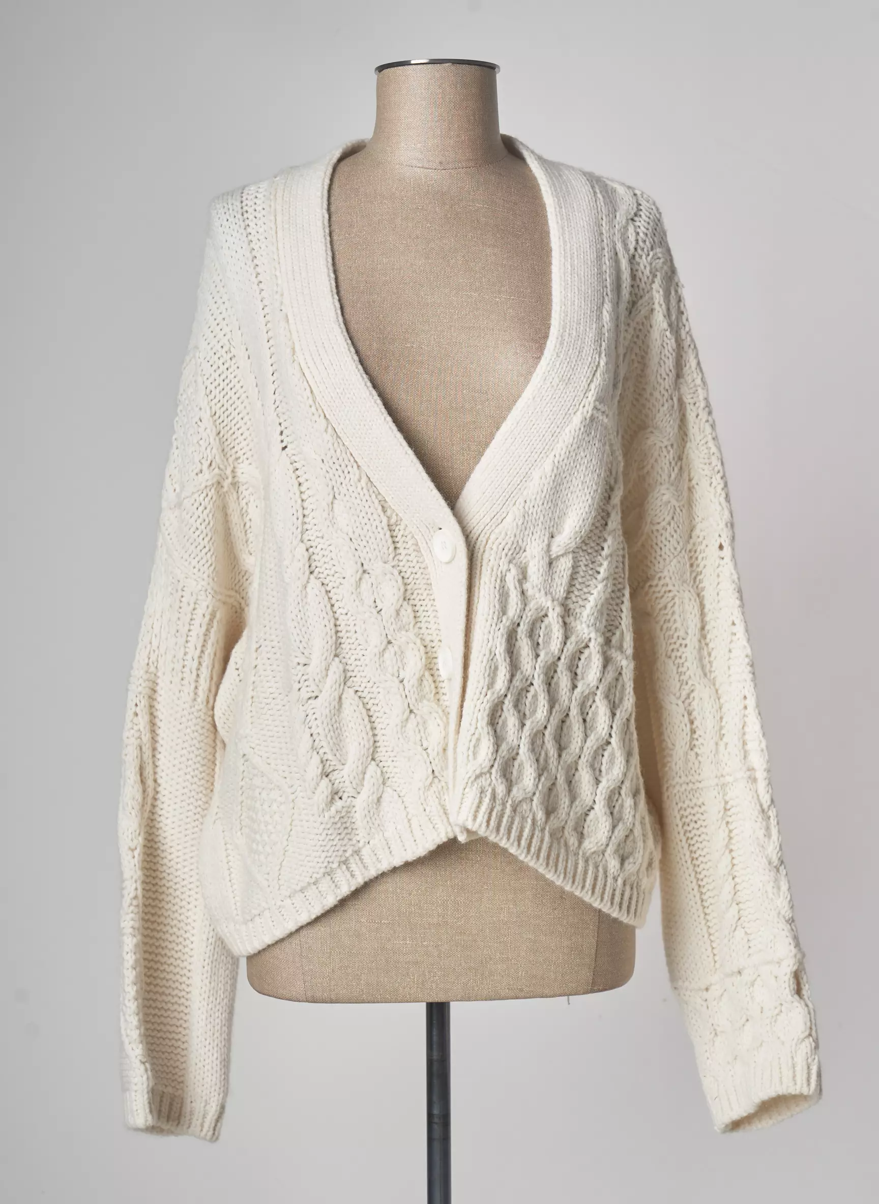 Pako Litto Cardigans Femme couleur beige