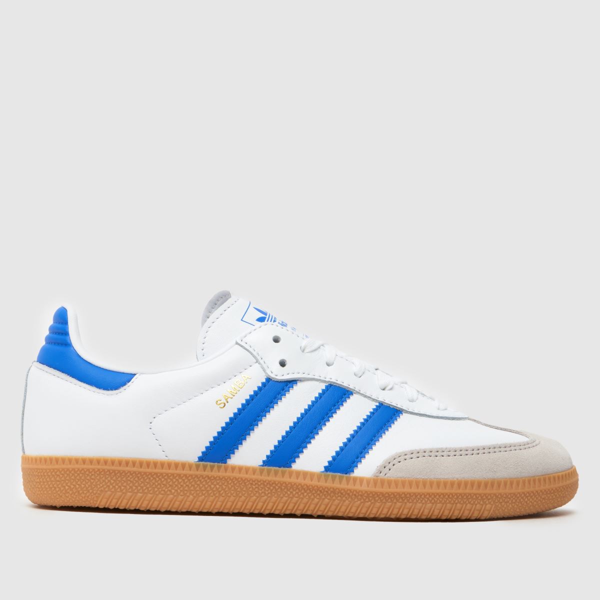 adidas belo-modri športni copati Samba og Boys Youth