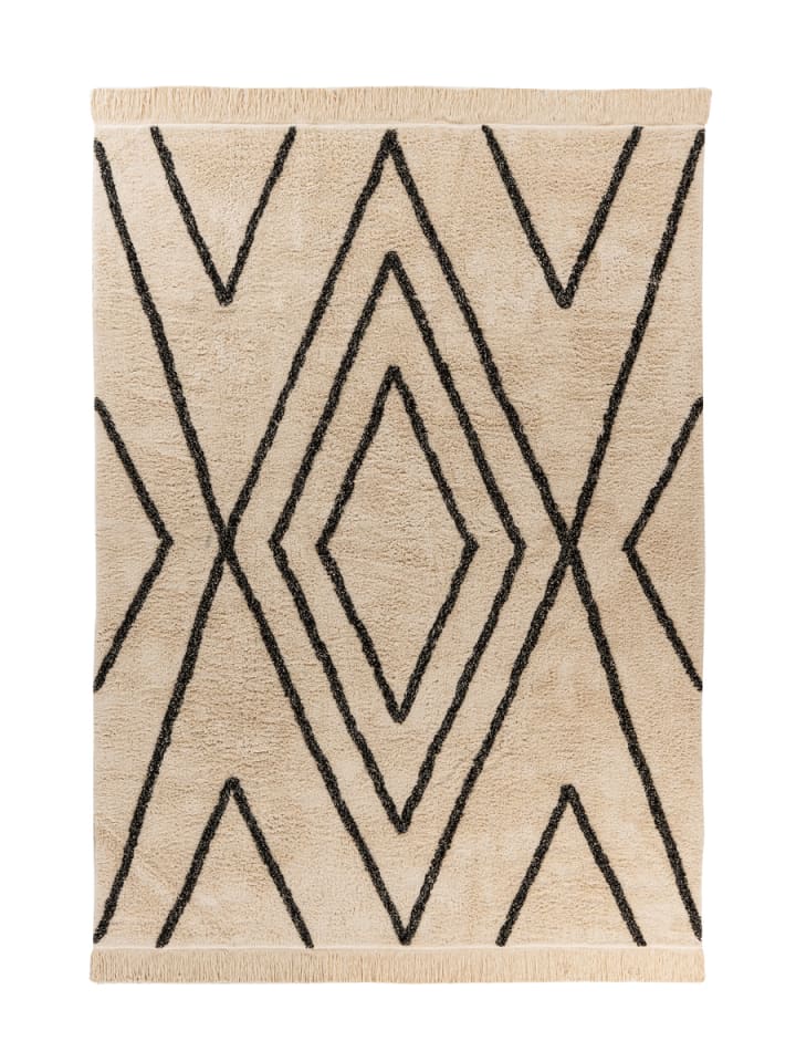 Kayoom Teppich Kessiah in Creme / Schwarz günstig kaufen