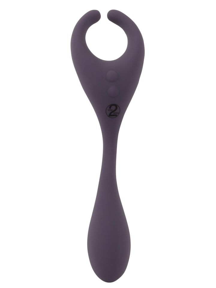 Couples Choice Vibrator Remote Controlled Couple's Vibrator in lila günstig kaufen 18,5 cm