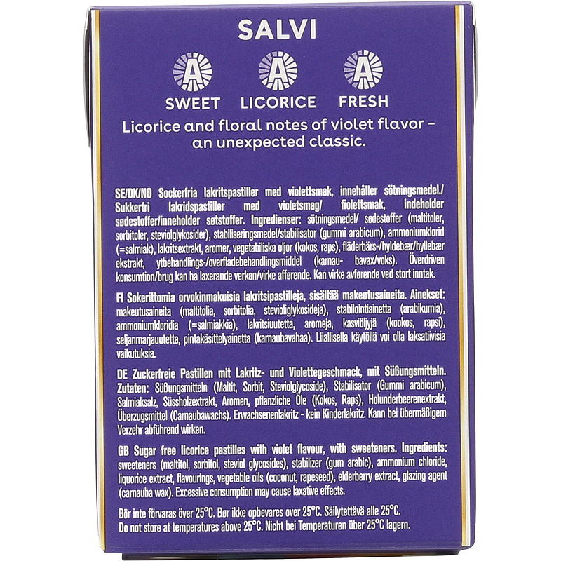 Lâkerol Läkerol big pack 75 g Salvi