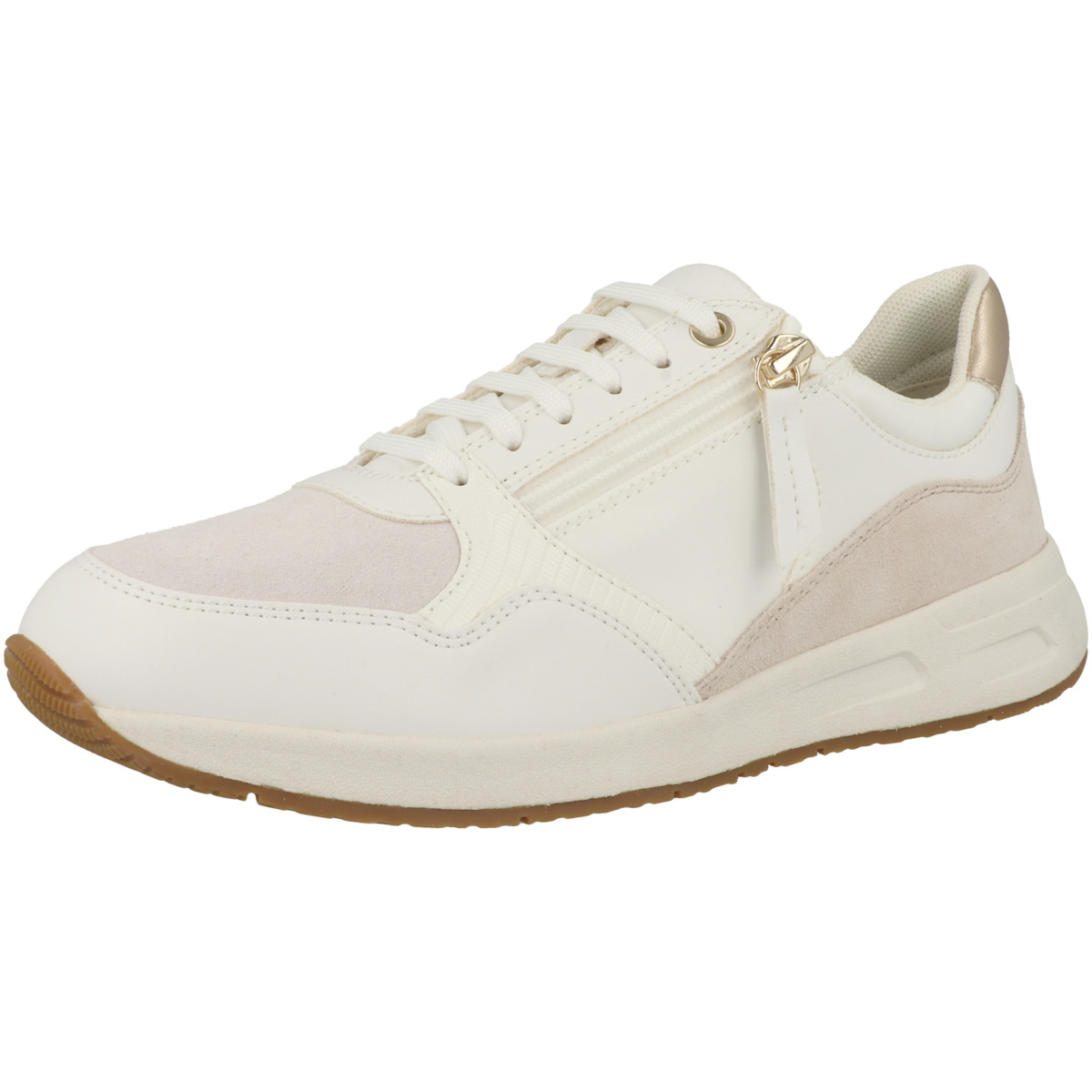 Geox D Bulmya B Sneaker Low weiss