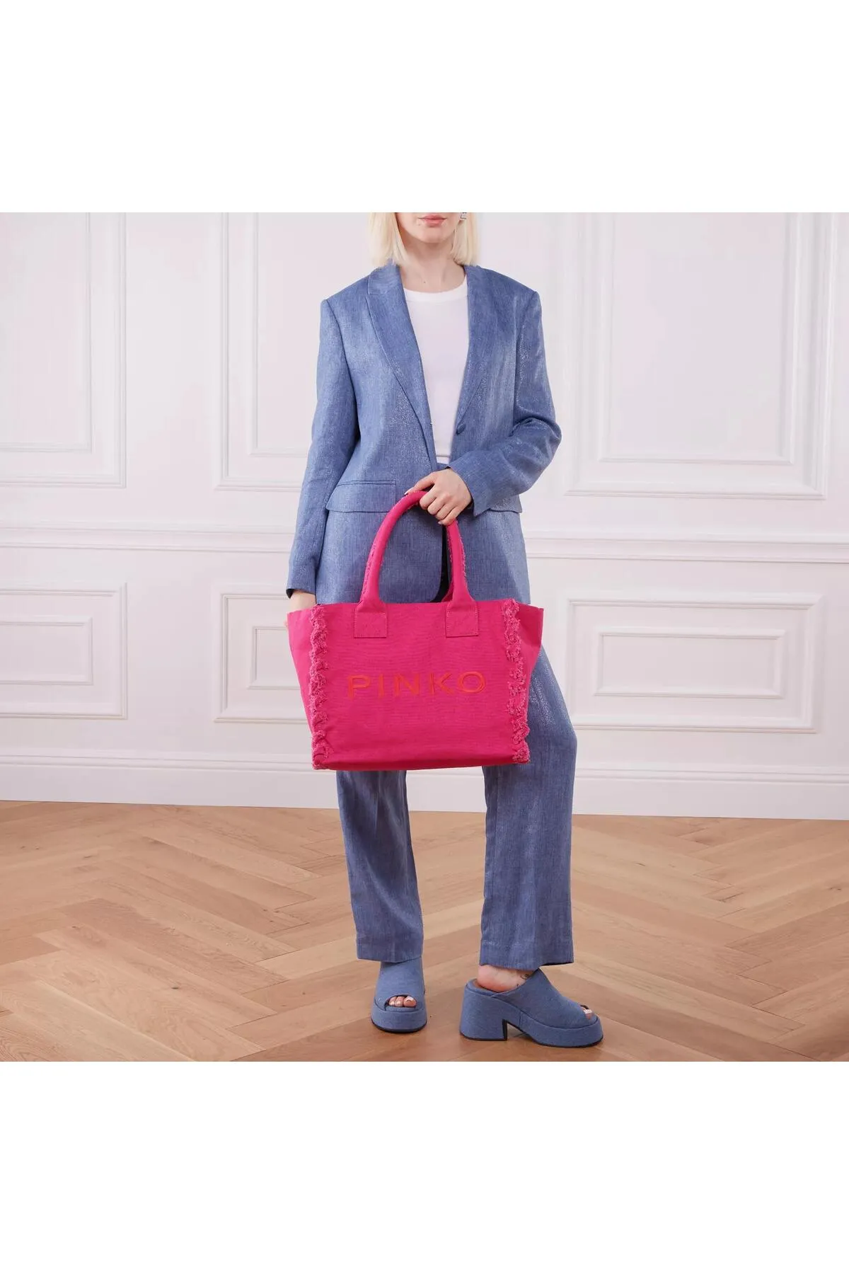 PİNKO  Strandshopping Pink Pinko-Antique Gold