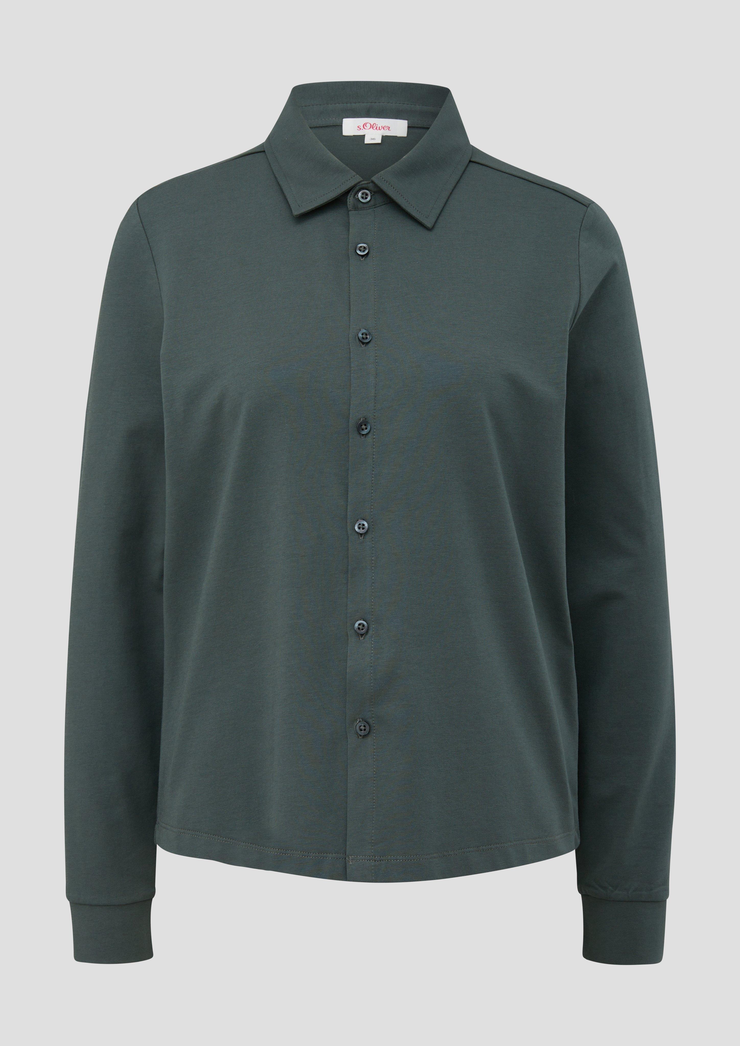 Bluse aus Baumwollstretch  2137225-7909