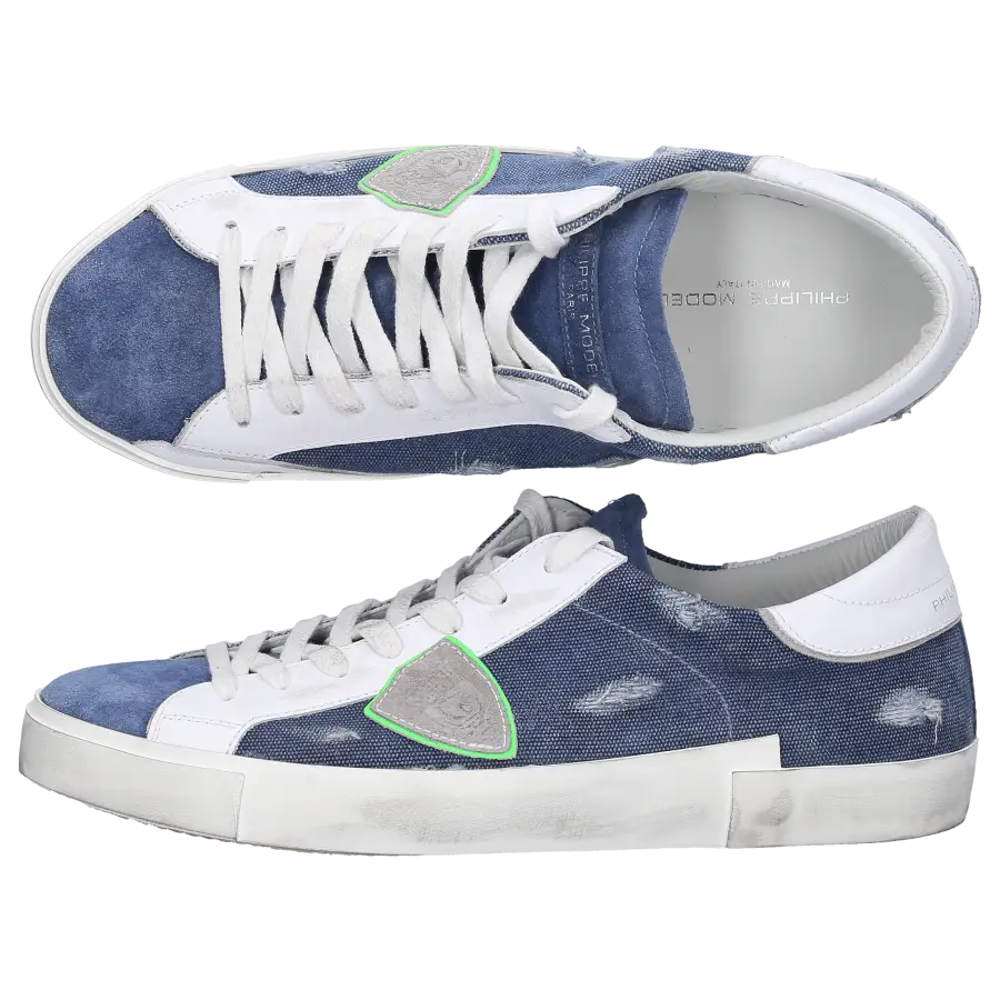 Philippe Model - Sneaker low PRLU Denim - blau