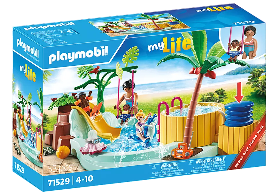 Kinderbecken mit Whirlpool