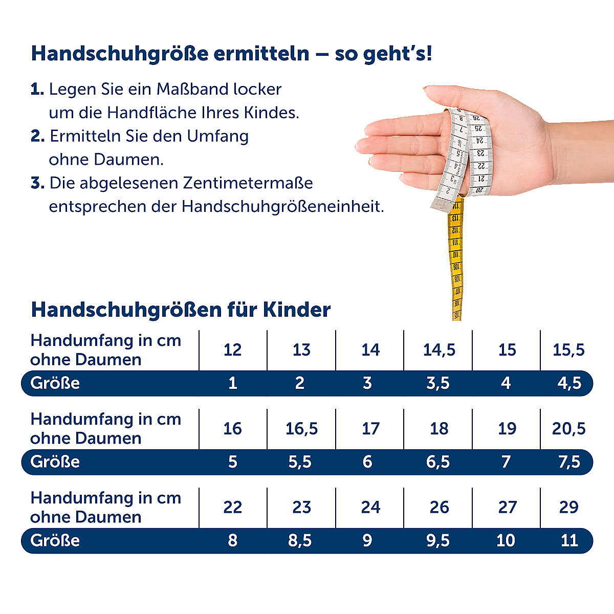 Kinder Skihandschuhe (recycelt)