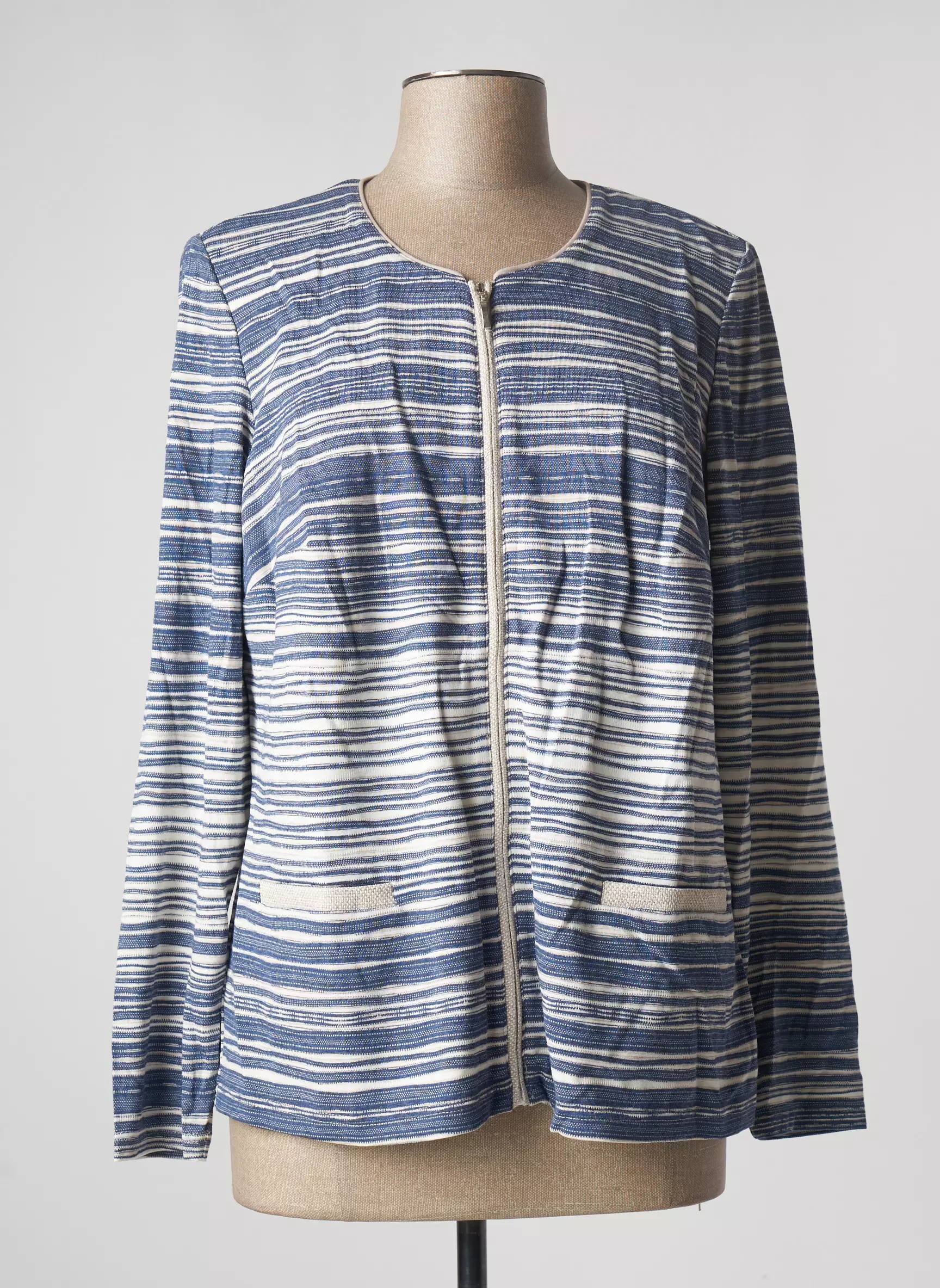 Pauporte Cardigans Femme couleur bleu