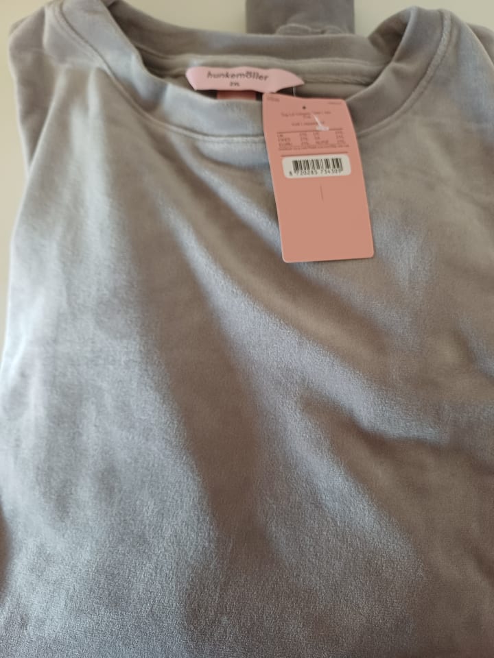 Hunkemöller Sweatshirt in Grau günstig kaufen XXL
