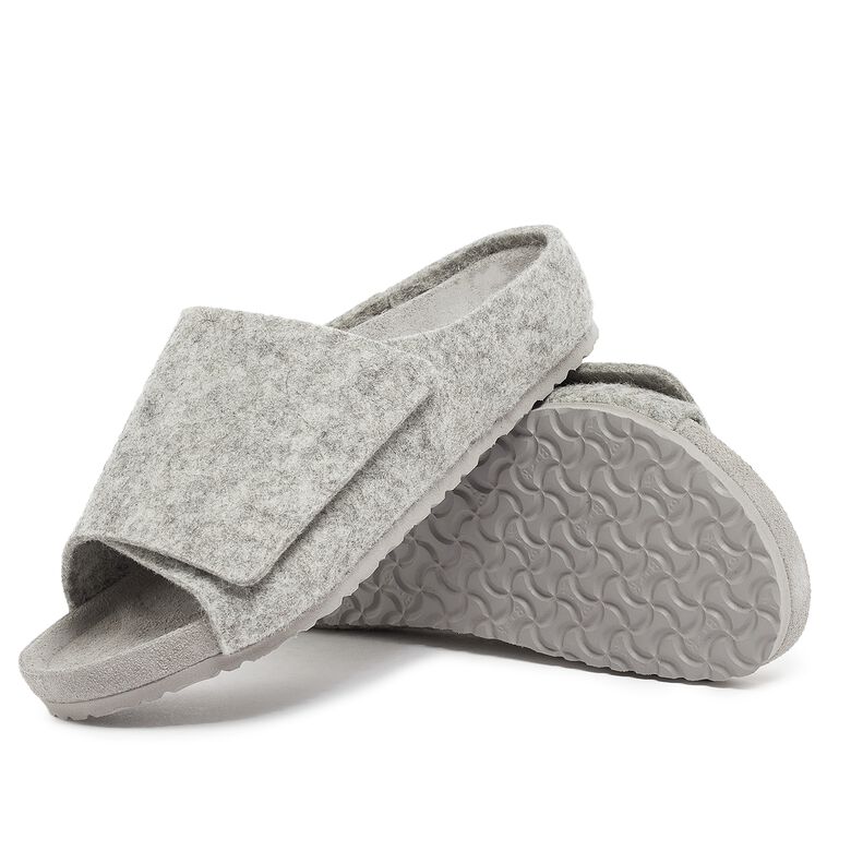 Birkenstock x Fear of God Kids Los Feliz Felt cement melange