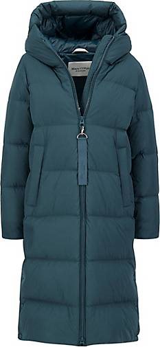 Marc O'Polo Damen Puffer-Daunenmantel mit Kapuze Regular Fit